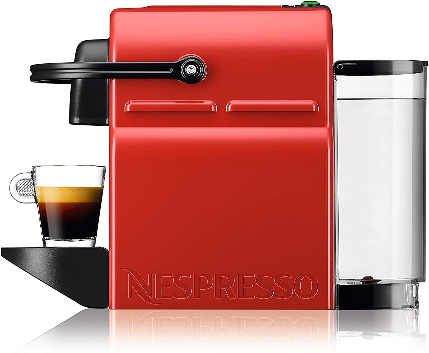 Machine à Café Expresso Inissia Rouge Rubis - Réservoir 0,7L - XN100510