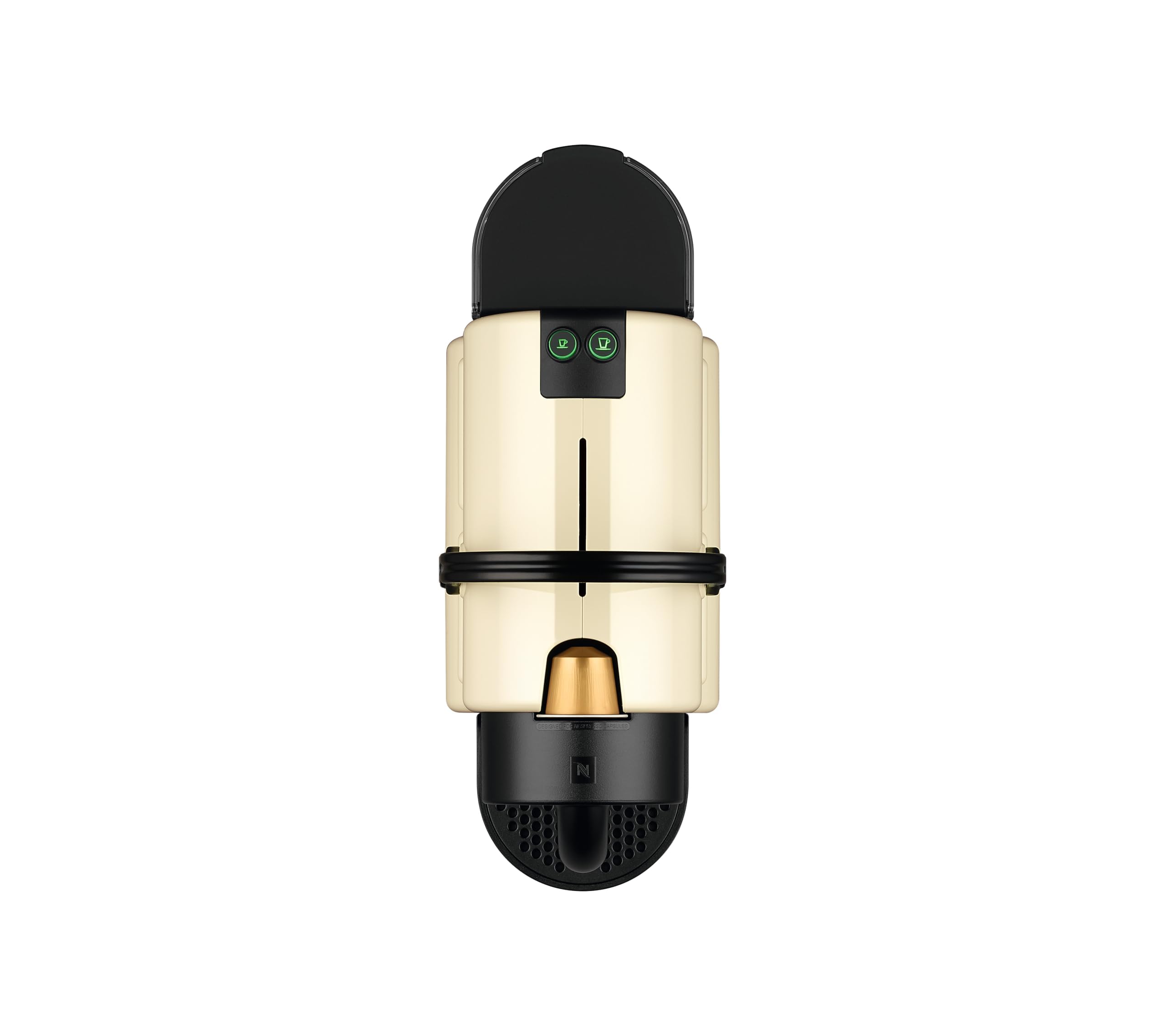 Machine à Café Expresso Inissia Crème Vanille 19 Bars + Kit de Bienvenue - EN80.CW