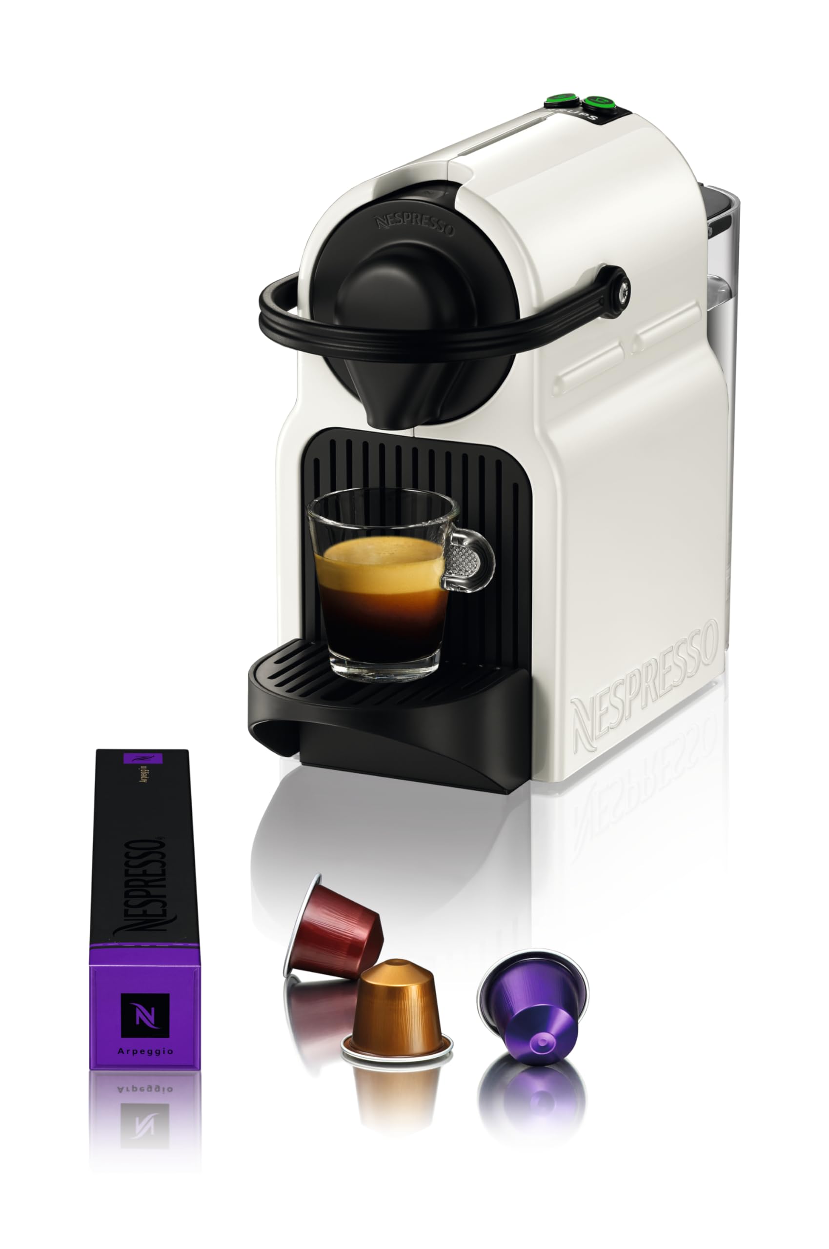Machine à Café Expresso Inissia Blanche 19 Bars + Kit de Bienvenue - YY1530FD
