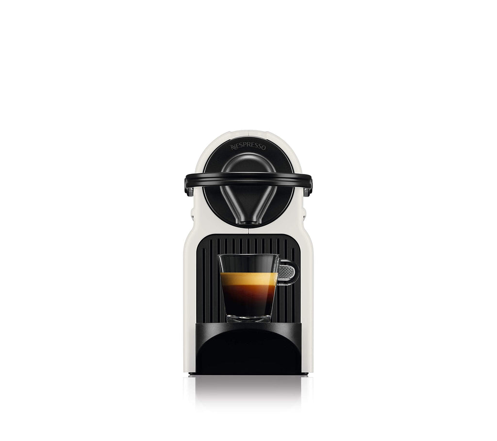 Pack Machine à Café Inissia Rouge Rubis + Aeroccino Blanc - Mousseur à Lait Inclus